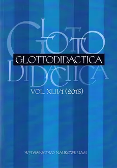 Glottodidactica vol. XLII/1 (2015)