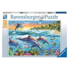 Puzzle 500 Delfiny