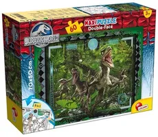 Puzzle dwustronne Maxi 60 Jurassic World