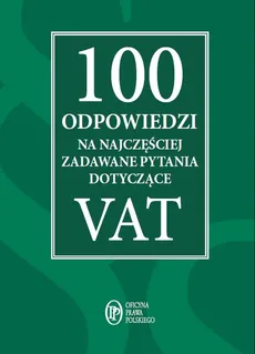 100 odpowiedzi na najczęściej zadawane pytania dotyczące VAT - Outlet