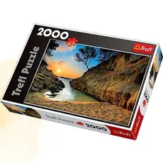 Puzzle 2000 Wschód Słońca Costa Brava Hiszpania
