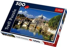 Puzzle 500 Watykan, Rzym - Outlet