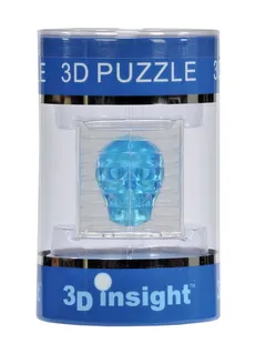 Puzzle 3D Insight Czaszka Niebieska - Outlet