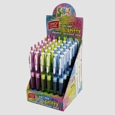 Długopis automatyczny 36 sztuk kolor niebieski
