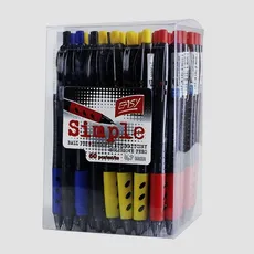 Długopis automatyczny 60 sztuk kolor niebieski