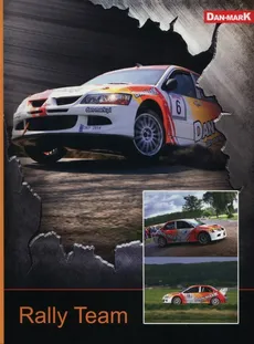Zeszyt A5 w kratkę 32 kartki Rally Team 10 sztuk