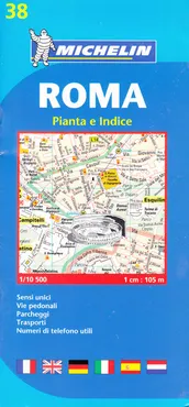 Rzym mapa 1:10 500 - Outlet