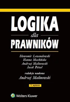 Logika dla prawników - Outlet - Sławomir Lewandowski, Hanna Machińska, Andrzej Malinowski, Jacek Petzel