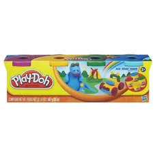 Play-Doh Ciastolina 4 tuby kolory uzupełniające