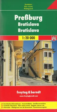 Bratysława mapa 1:20 000 - Outlet