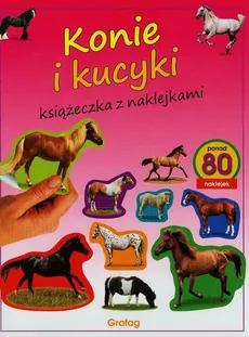 Konie i kucyki Książeczka z naklejkami