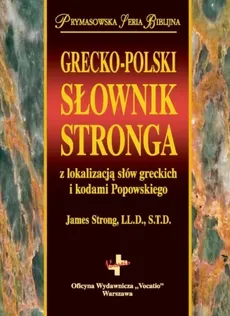 Grecko-polski słownik Stronga - James Strong