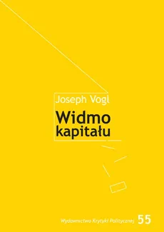 Widmo kapitału - Joseph Vogl