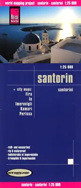 Santorin plan miasta 1:25 000