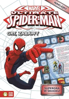 Spider Man gry i zabawy + karty do zabawy do wypchnięcia - Outlet