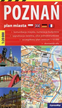 Poznań plan miasta 1:20 000