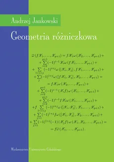 Geometria różniczkowa - Outlet - Andrzej Jankowski