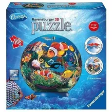 Puzzle kuliste 3D Ocean 108 elementów