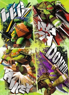 Puzzle Żółwie Ninja 300XXL