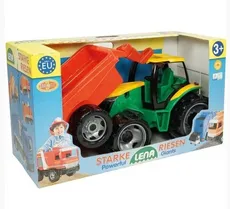 Traktor Lena z przyczepą Mix