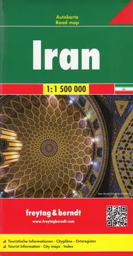 Iran mapa 1:1 500 000 - Outlet