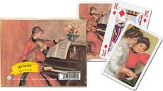 Karty do gry Piatnik 2 talie Renoir Lekcja gry