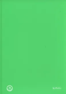 Brulion B5 Color Blocking w kratkę 120 kartek zielony