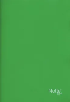 Zeszyt A4 Narcissus Trend w kratkę 60 kartek zielony