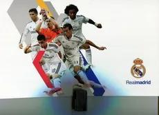 Teczka z rączką A4 Real Madrid biała - Outlet