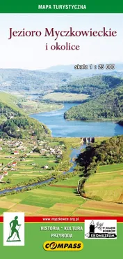 Jezioro Myczkowieckie i okolice Mapa turystyczna 1:25 000 - Outlet
