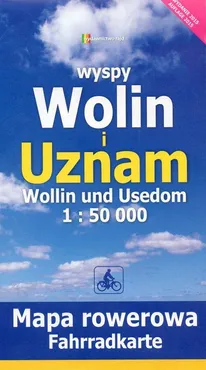 Wyspy Wolin i Uznam mapa rowerowa 1:50 000 - Outlet