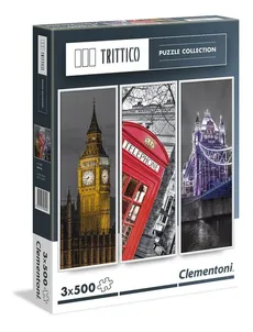 Puzzle Trittico London 3x500
