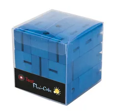 IQ-Test Flexi Cube drewno niebieska 17511