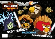 Zeszyt papierów kolorowych samoprzylepnych B4 Angry Birds Star Wars 8 kartek - Outlet