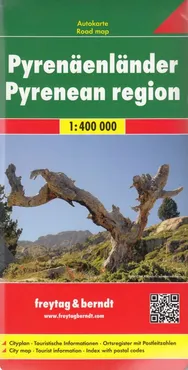 Pireneje mapa 1:400 000