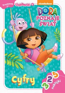 Dora poznaje świat Cyfry 5+ Ciekawski przedszkolak - Outlet