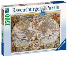 Puzzle 1500 Historyczna mapa 1594