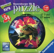 Puzzle 3D Żółwie Ninja 54 Raphael