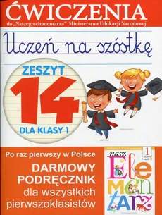 Uczeń na szóstkę Zeszyt 14 dla klasy 1 - Outlet - Anna Wiśniewska