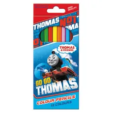 Kredki ołówkowe 12 kolorów Thomas&Friends
