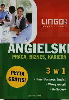 Angielski Praca biznes kariera 3 w 1 + CD - Outlet - Hubert Karbowy, Alisa Mitchel-Masiejczyk, Agnieszka Szymczak-Deptuła