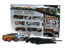 Kolejka elektryczna Rail King 9 wagonów