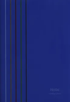 Zeszyt A4 Narcissus World of Colours w kratkę 80 kartek ciemnoniebieski