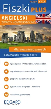 Angielski Fiszki PLUS Zwroty konwersacyjne dla zaawansowanych - Outlet - Marcin Kołakowski, Zuzanna Pytlińska