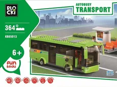 Klocki Blocki Transport Autobus i kiosk 364 elementy
