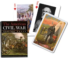 Karty do gry Piatnik 1 talia Wojna domowa