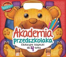 Akademia przedszkolaka Edukacyjne książeczki dla 4-latka