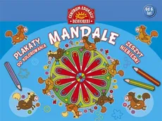Mandale Plakaty do kolorowania Zeszyt niebieski - Outlet