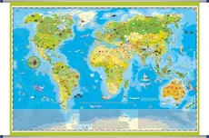 Zwierzęta Świata mapa ścienna dla dzieci ArtGlob - Outlet - Praca zbiorowa