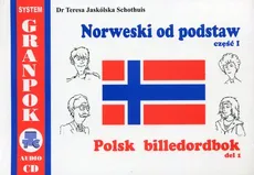 Norweski od podstaw Część 1 + CD - Jaskólska Schothuis Teresa